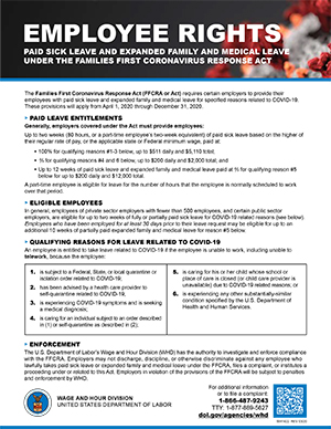 Effective Now: New legislation in response to the COVID-19 pandemic.