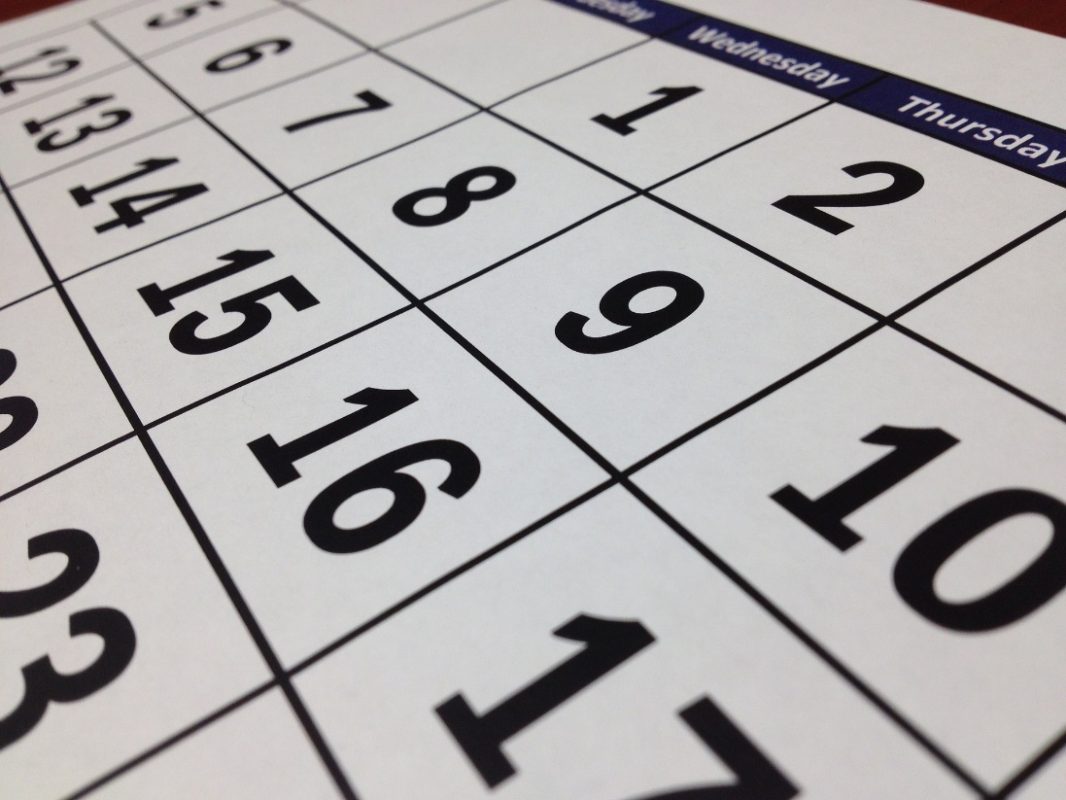 2023 Course Calendar