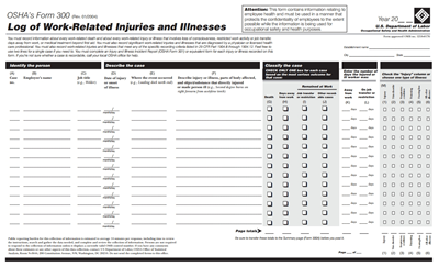 OSHA to Scrap Individual Injury Reports