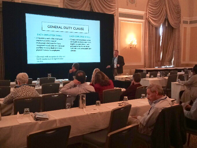 Executive Director, Eric Gislason, presenting at the SC PRIMA Conference